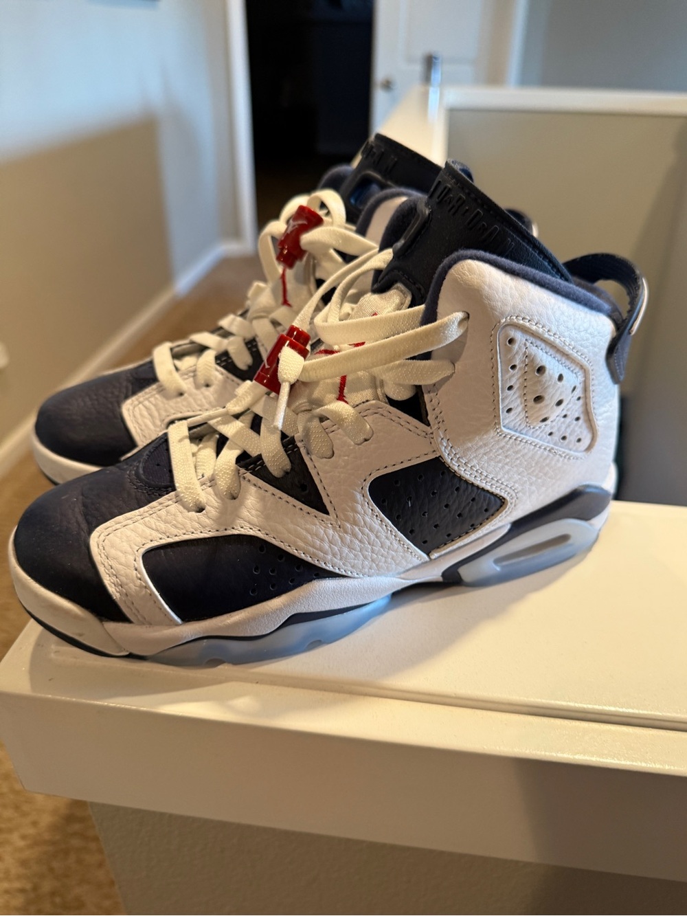 Jordan 6 retro 384665-164 4Y Olympic 2024 Nike
